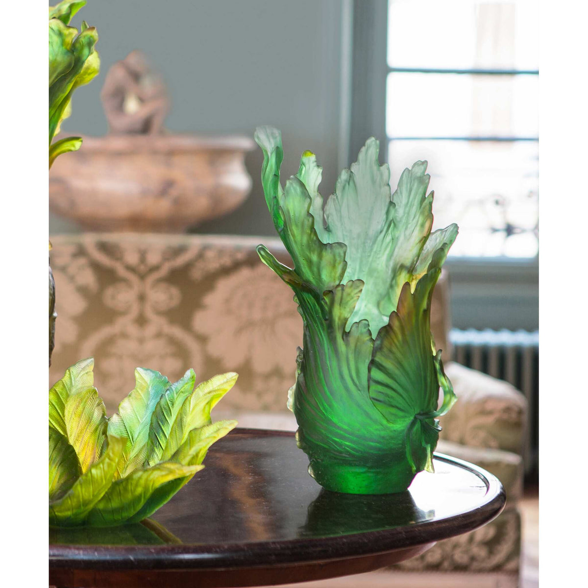 Daum Bornéo Vase By Emilio Robba 375ex, alternate view