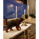 Daum Brown Bear 500ex Sculpture, alternate view