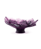 Daum Camelia Large Bowl — Purple