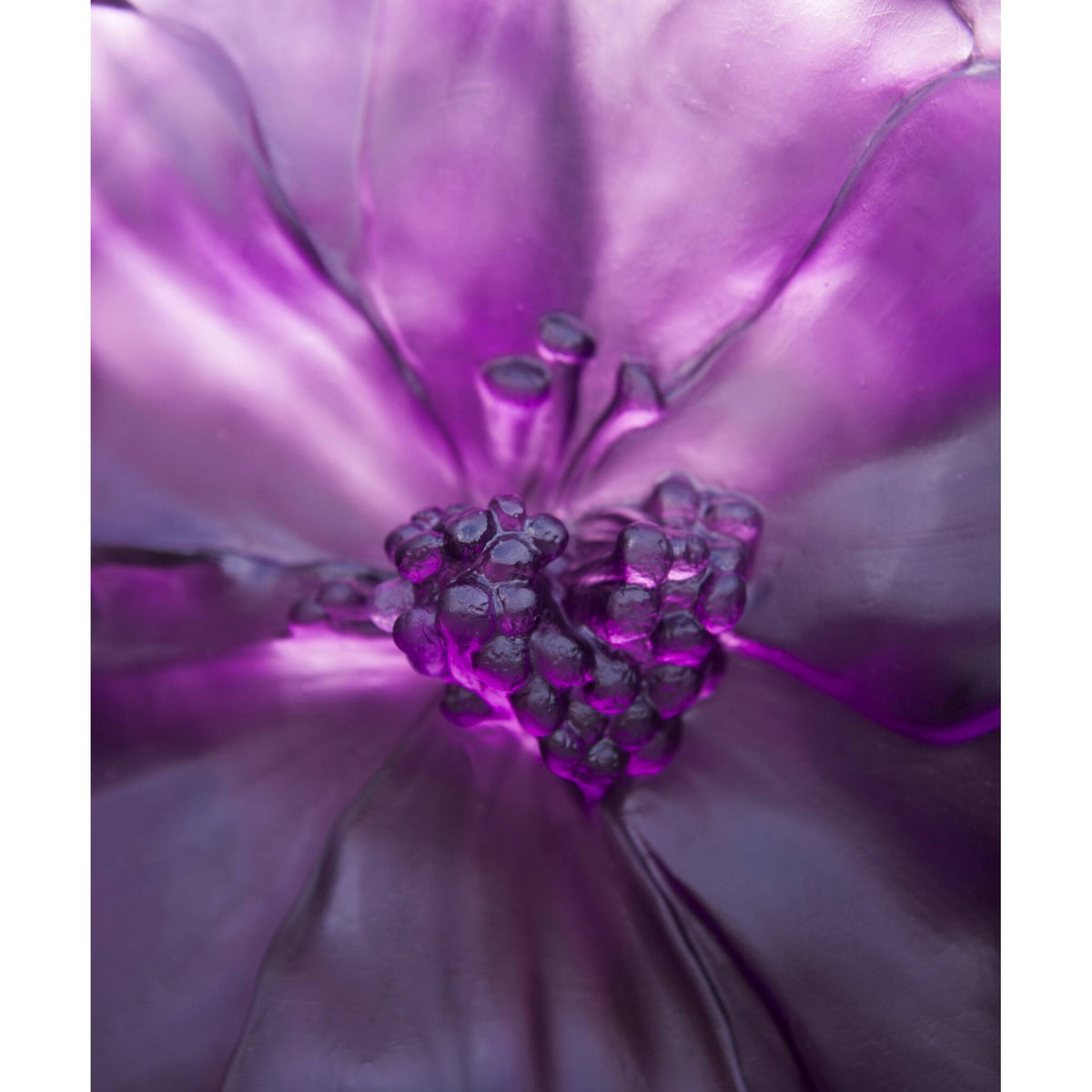 Daum Camelia Large Vase – Purple, alternate view
