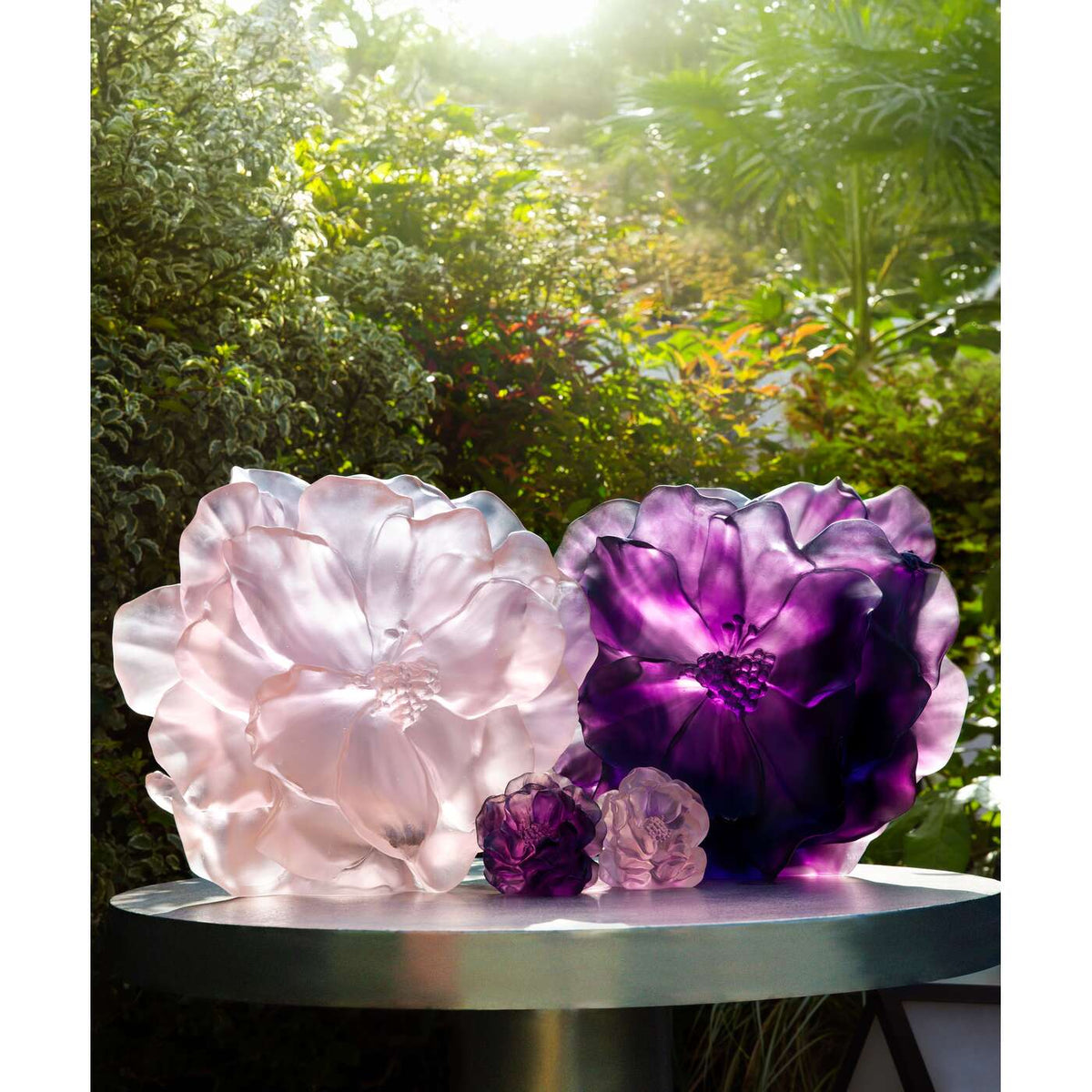 Daum Camelia Large Vase – Purple, alternate view