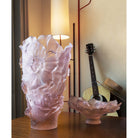 Daum Camelia Magnum Vase 99ex – Pink, alternate view