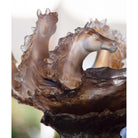 Daum Cavalcade Centerpiece Glazed Brown 125ex Sculpture, lifestyle view
