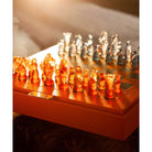 Daum Cavalcade Chess Set 50ex Sculpture, alternate view