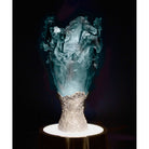 Daum Cavalcade Prestige Vase 50ex – Blue grey, alternate view