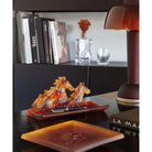 Daum Cavalcade Tray – Amber, alternate view