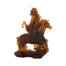 Daum Cavalcade Two Horse Sculpture 500ex, alternate view