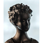 Daum Charlotte and By Jean Philippe Richard Sculpture – Black silver 75ex, alternate view