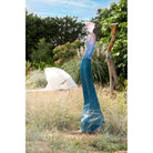Daum Charlotte and By Jean Philippe Richard Sculpture – Blue pink 175ex, alternate view