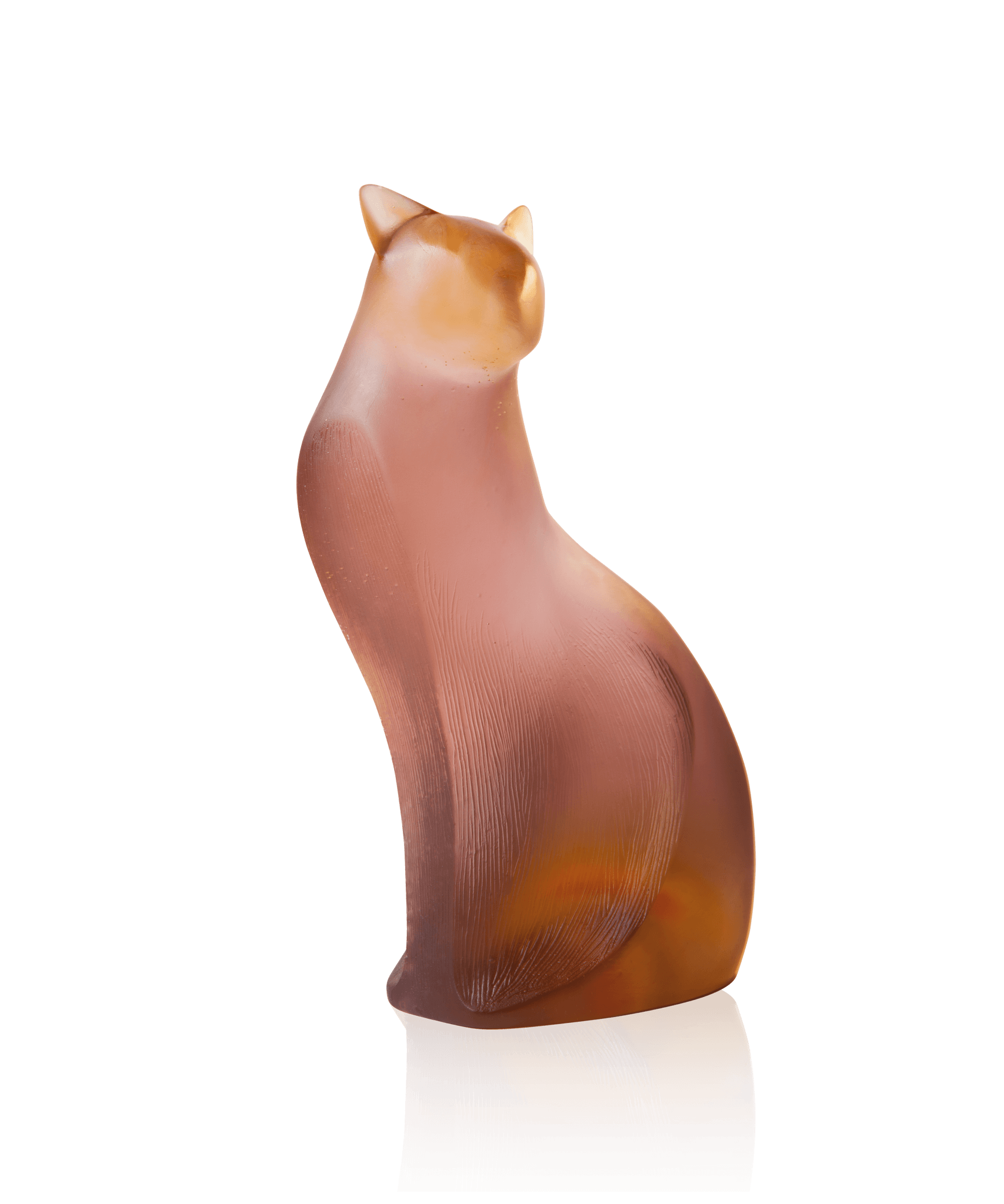 Daum Chat Assis Grey-pink By Xavier Carnoy 375ex Sculpture