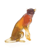 Daum Cheetah By Jean François Leroy 1000ex Sculpture — Amber