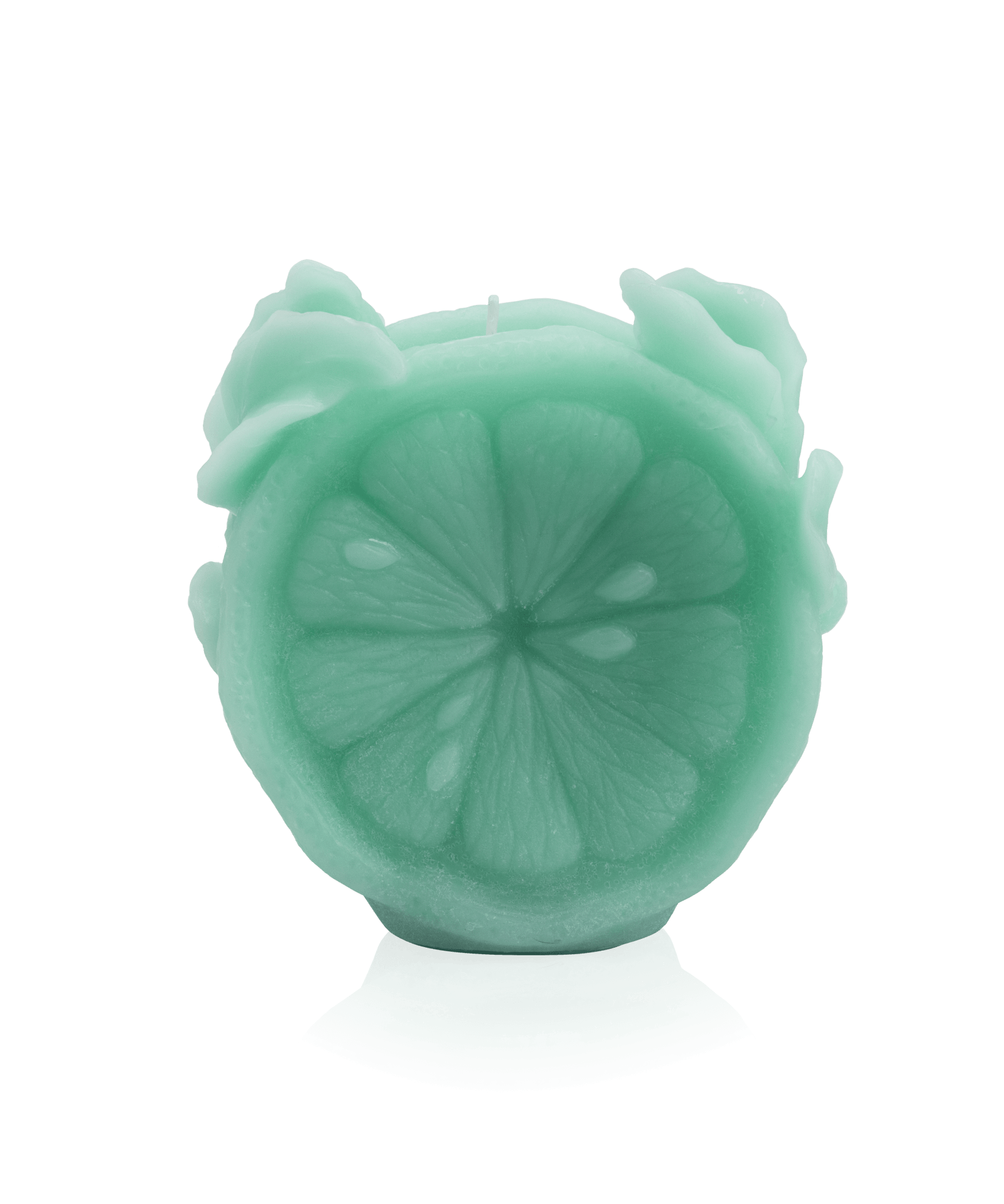 Daum Citrus Candle Candleholder — Green