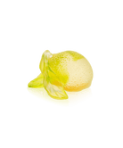 Daum Citrus Decorative Lemon Sculpture