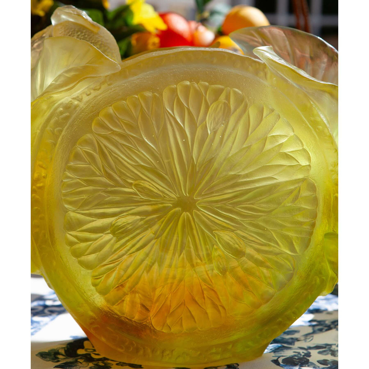 Daum Citrus Large Vase 175ex, alternate view