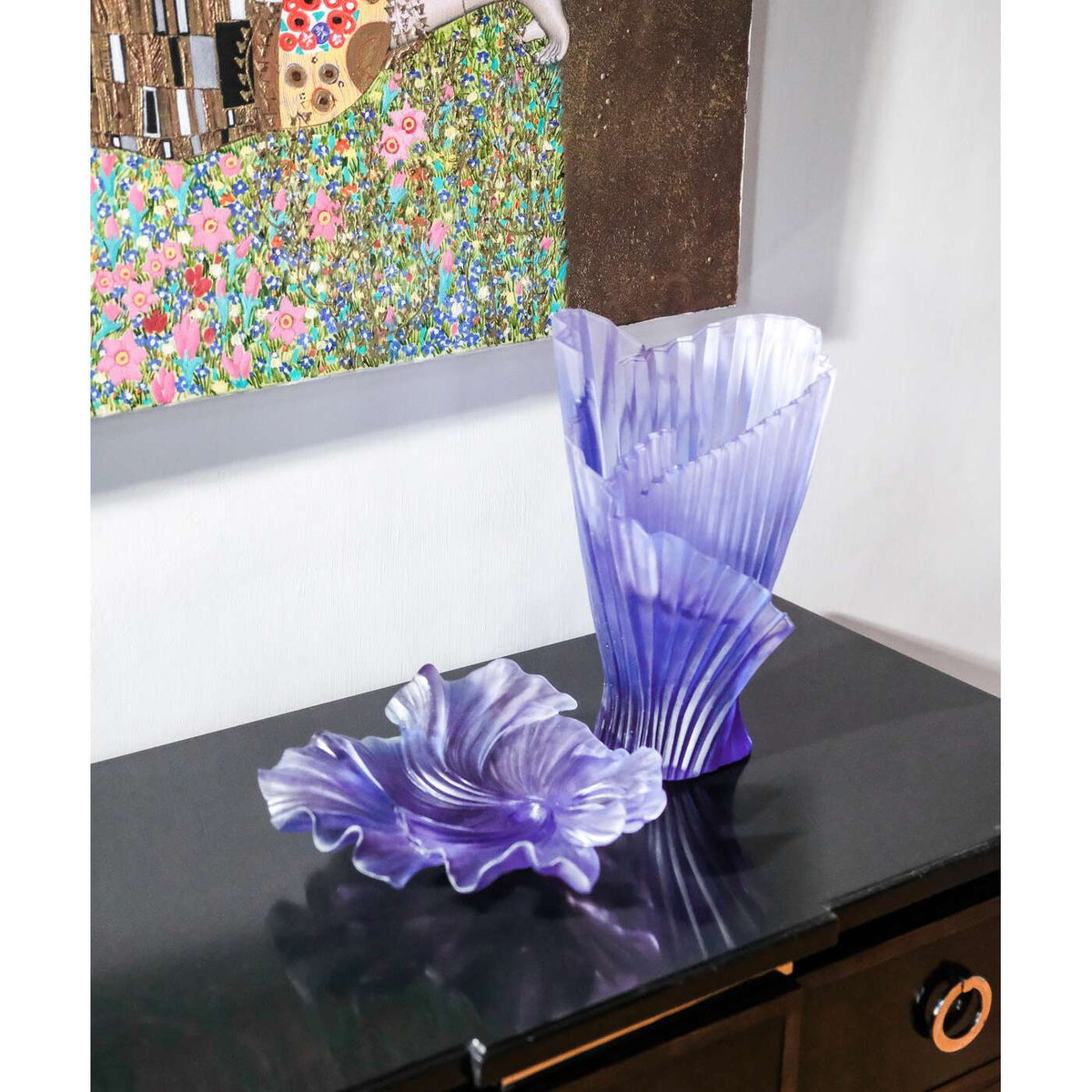 Daum Collection Croisière Medium Bowl – Lilac, alternate view