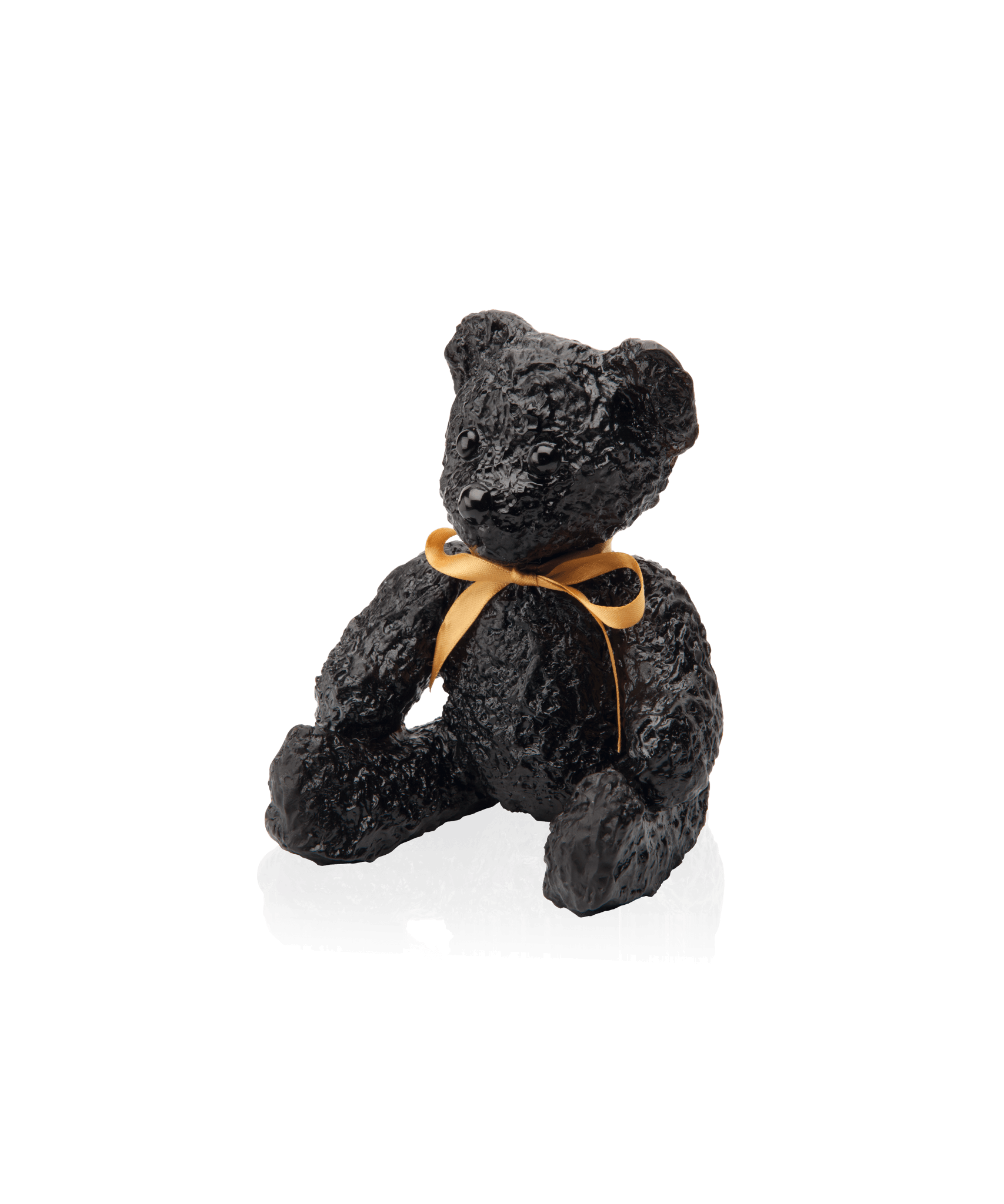 Daum Doudours By Serge Mansau 375ex Sculpture — Black