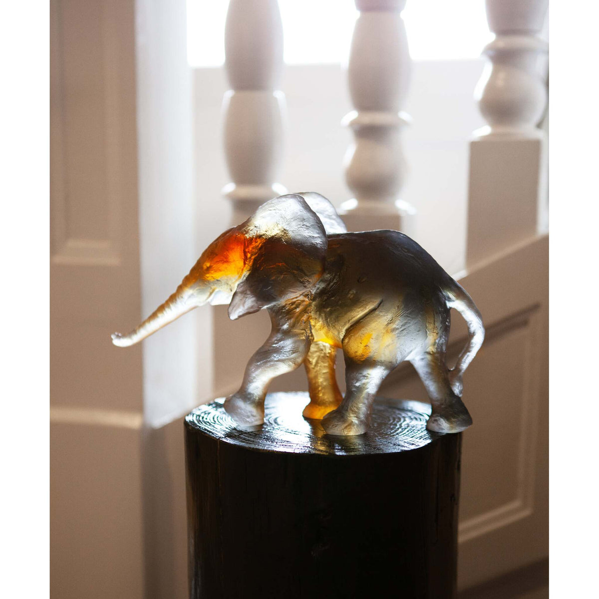 Daum Elephant Savana, Medium By Isabelle Carabantes 225ex Sculpture, alternate view