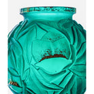 Daum Empreinte Large Vase Green, Gold Finish 75ex, alternate view