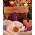 Daum Eternal Rose Sculpture – Orange, alternate view
