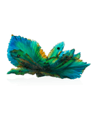 Daum Fleur De Paon Centerpiece Sculpture — 375ex