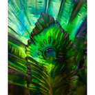 Daum Fleur De Paon Magnum Vase – Exotique 25ex, alternate view