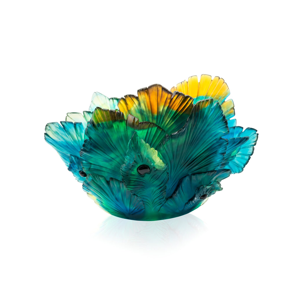 Daum Fleur De Paon Vase, alternate view