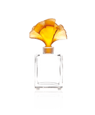 Daum Ginkgo Perfume Bottle Amber
