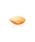 Daum Ginkgo Small Bowl Amber
