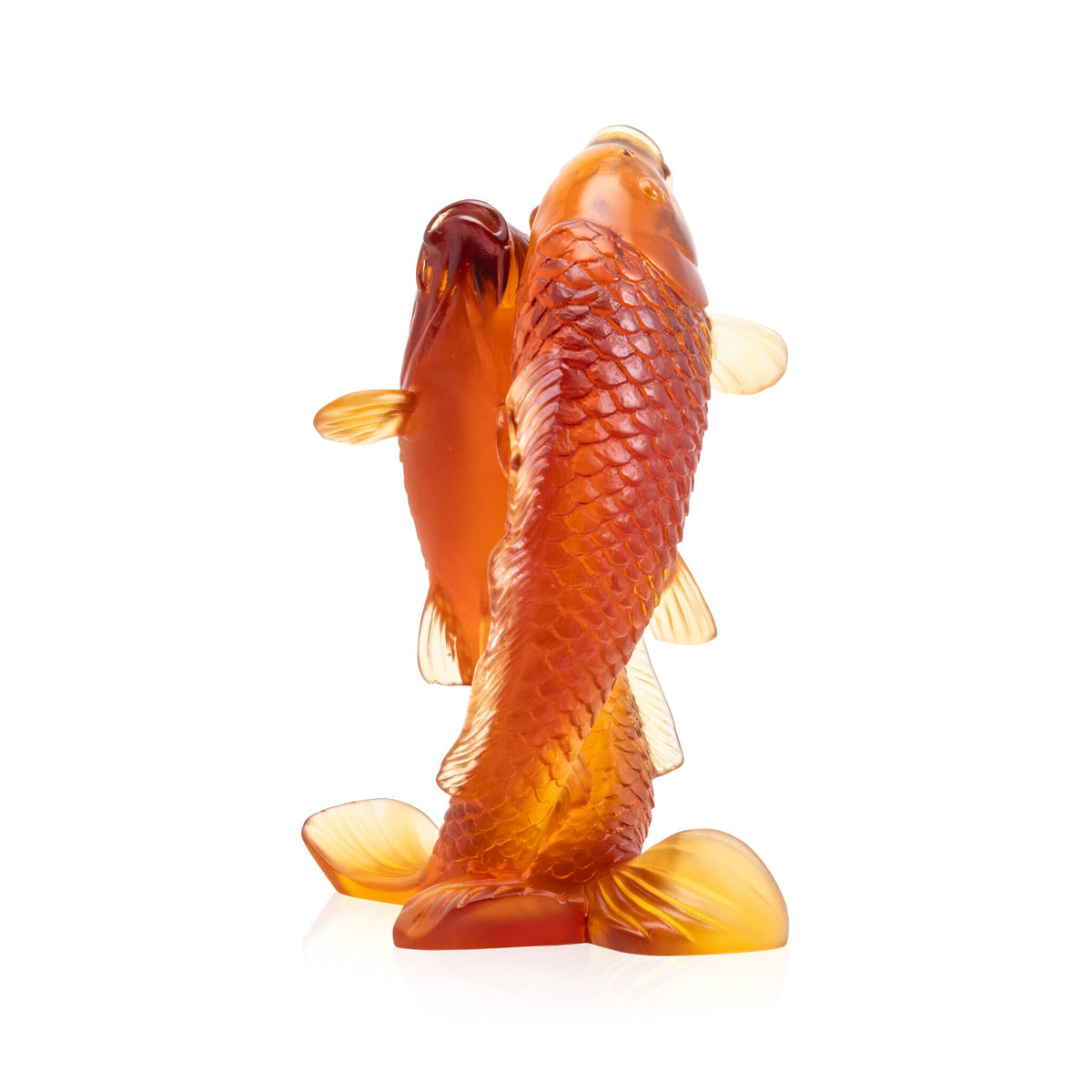 Daum Golden Carps 800ex Sculpture, alternate view