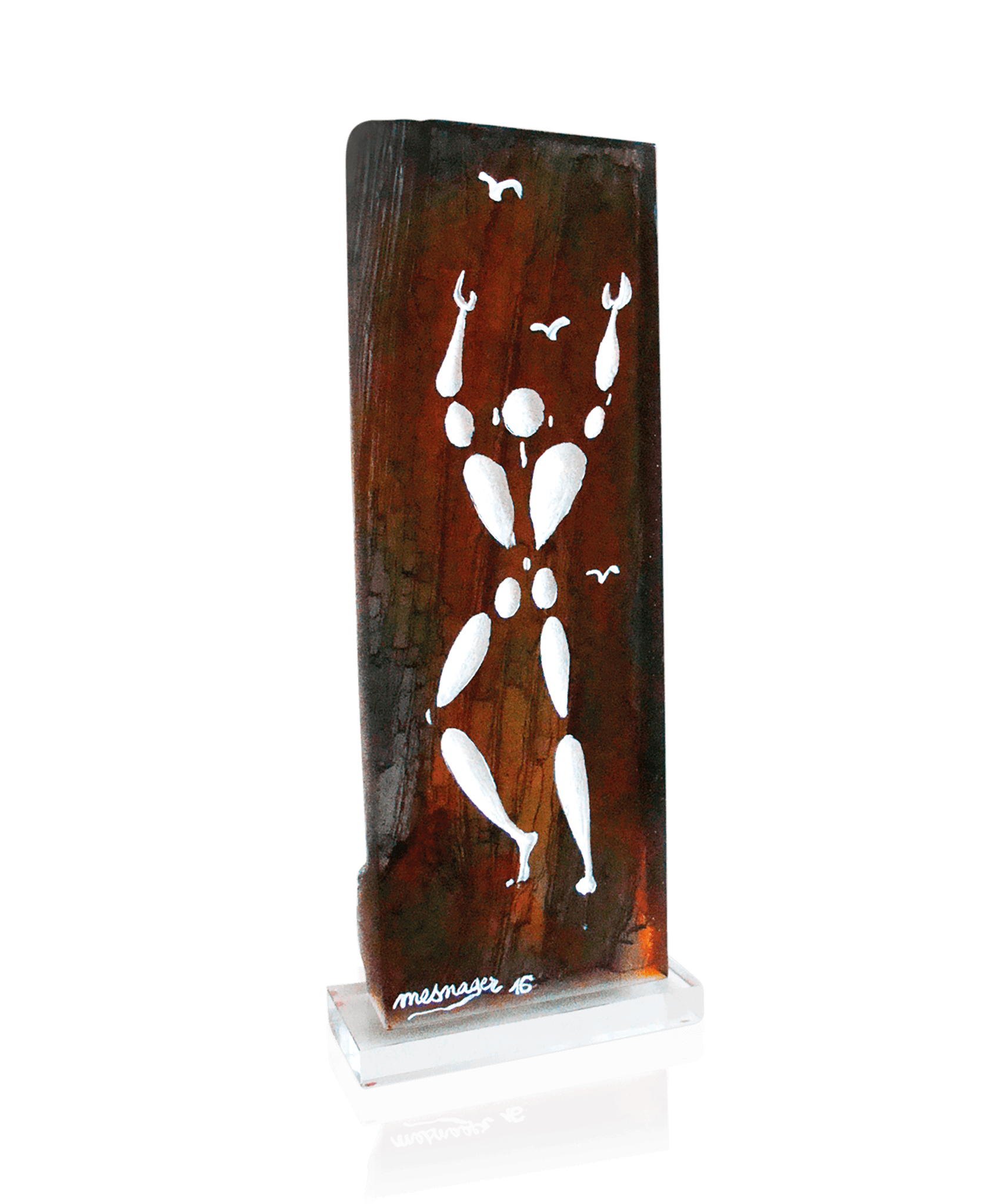 Daum Homme En Blanc By Jérôme Mesnager Sculpture — personalized 8ex