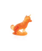 Daum Horoscope Dog Sculpture