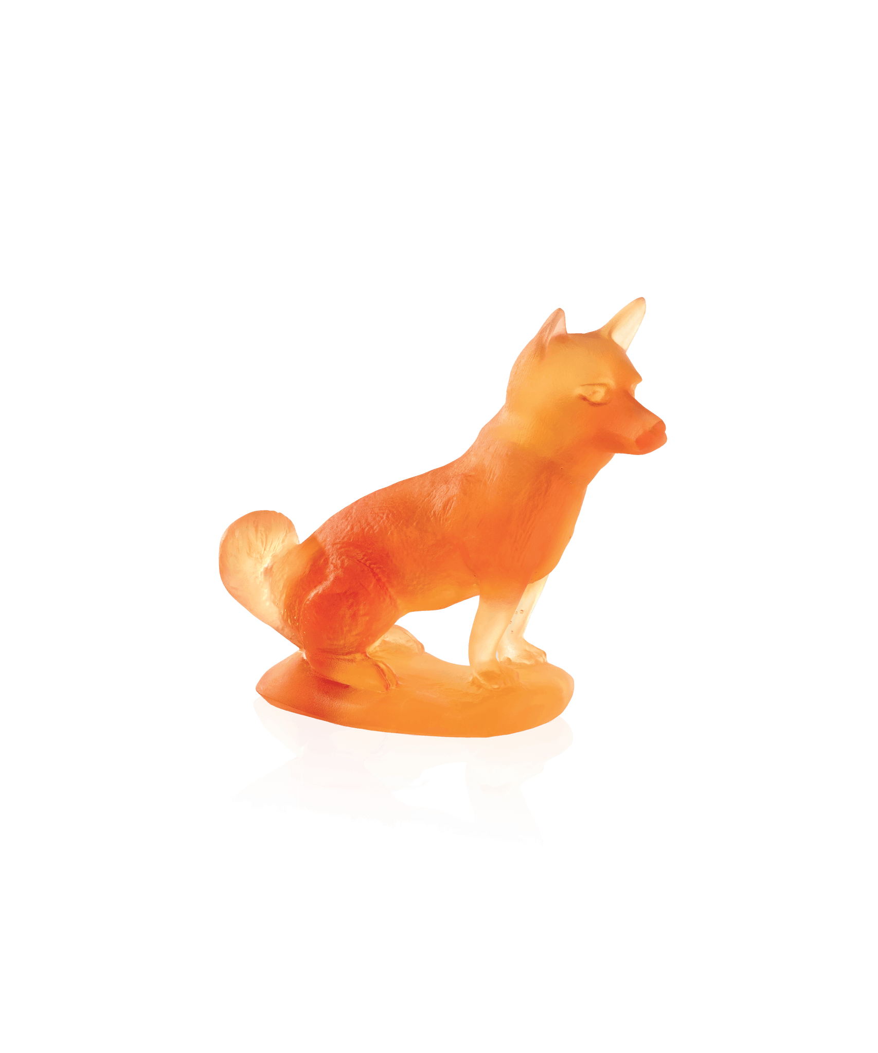 Daum Horoscope Dog Sculpture
