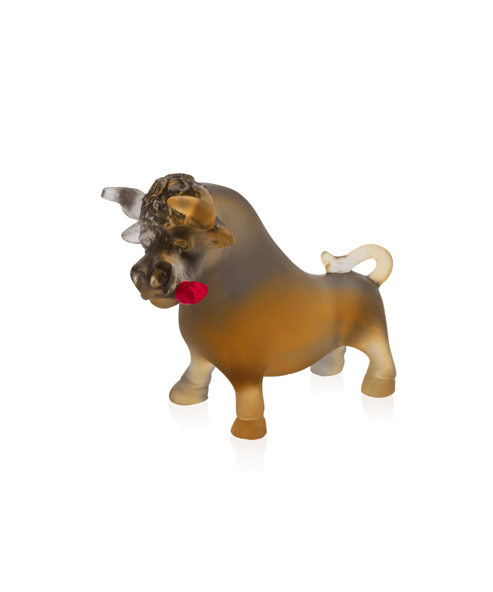 Daum Horoscope Ox Sculpture