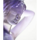 Daum Inès Grey and Purple By Jean-Philippe Richard 75ex Sculpture, alternate view