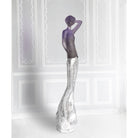 Daum Inès Grey and Purple By Jean-Philippe Richard 75ex Sculpture, alternate view