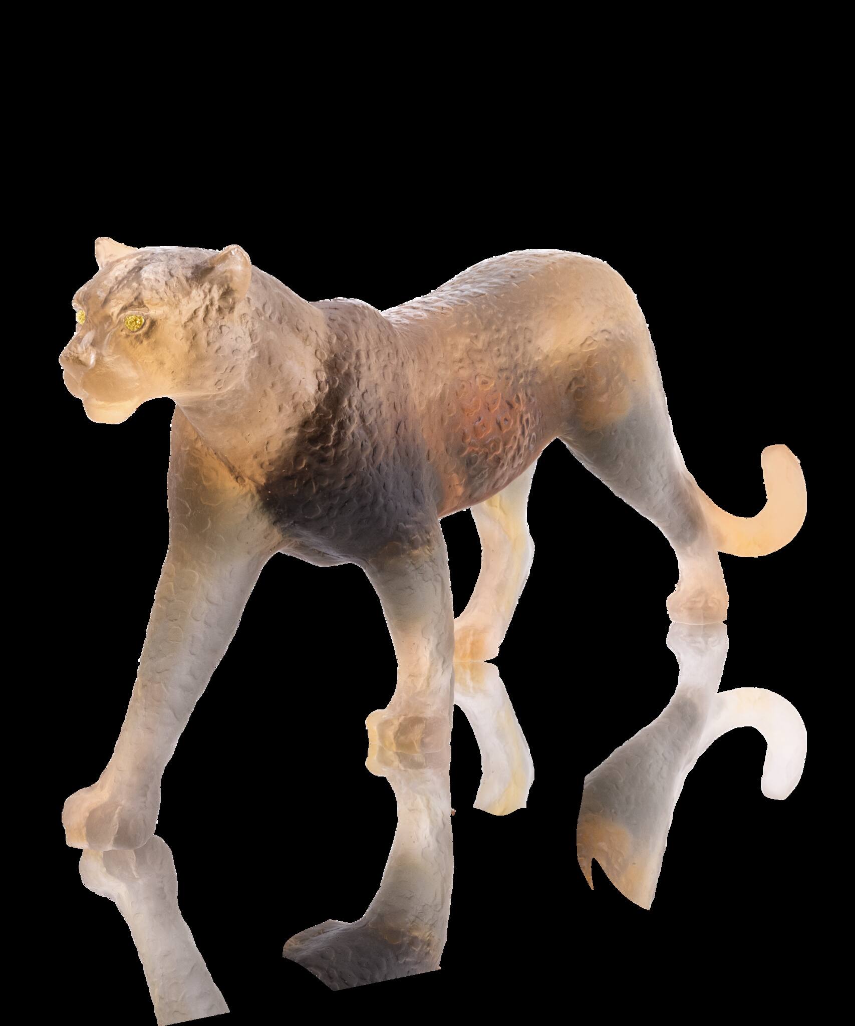 Daum Jaipur Panther 50ex Sculpture