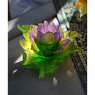 Daum Jardin De Lotus Duo Centerpiece 175ex Sculpture, lifestyle view