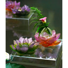 Daum Jardin De Lotus Soliflore Vase – Amber pink, alternate view
