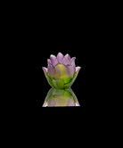 Daum Jardin De Lotus Vase-candle Holder 250ex