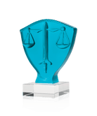 Daum Justice Symbol Sculpture