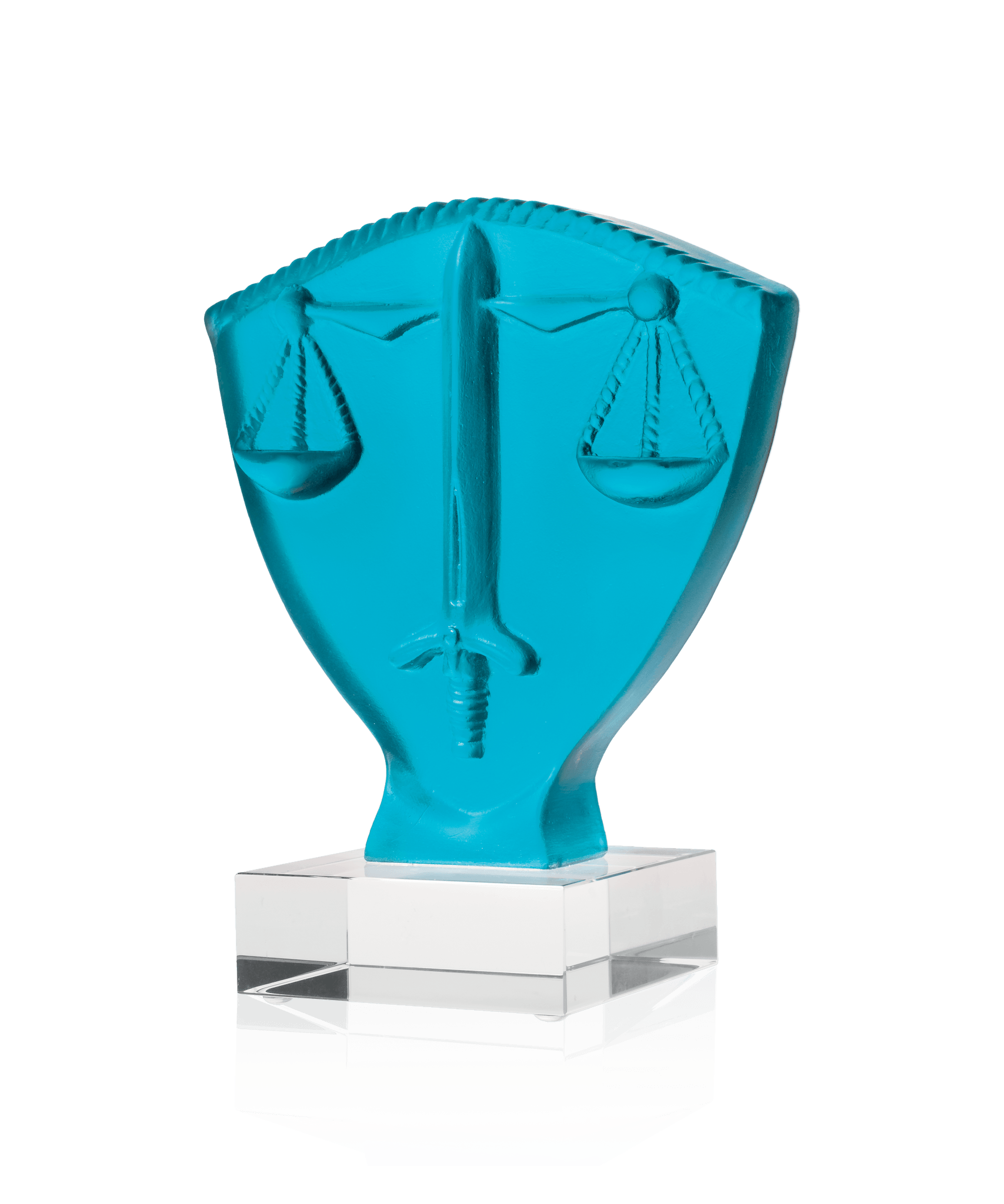 Daum Justice Symbol Sculpture