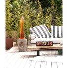 Daum Le Retour Amber and Pink By Laurence Bonnel 75ex Sculpture, alternate view