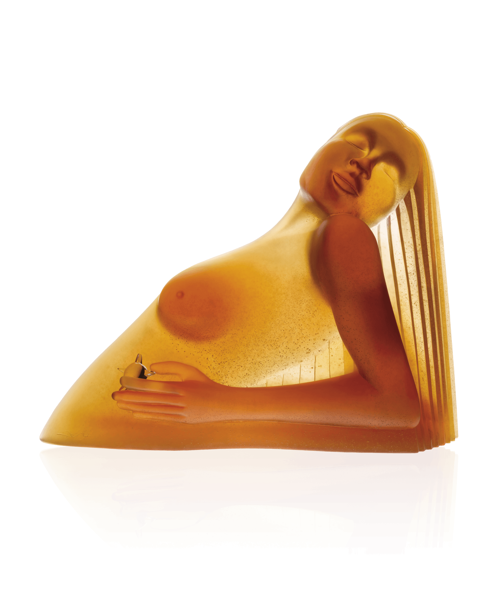 Daum Le Soleil By Dan Dailey 195ex Sculpture