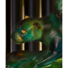 Daum Le Trésor Perdu Panther Candleholder by Thomas Fuchs 25ex, Daum crystal, view 2