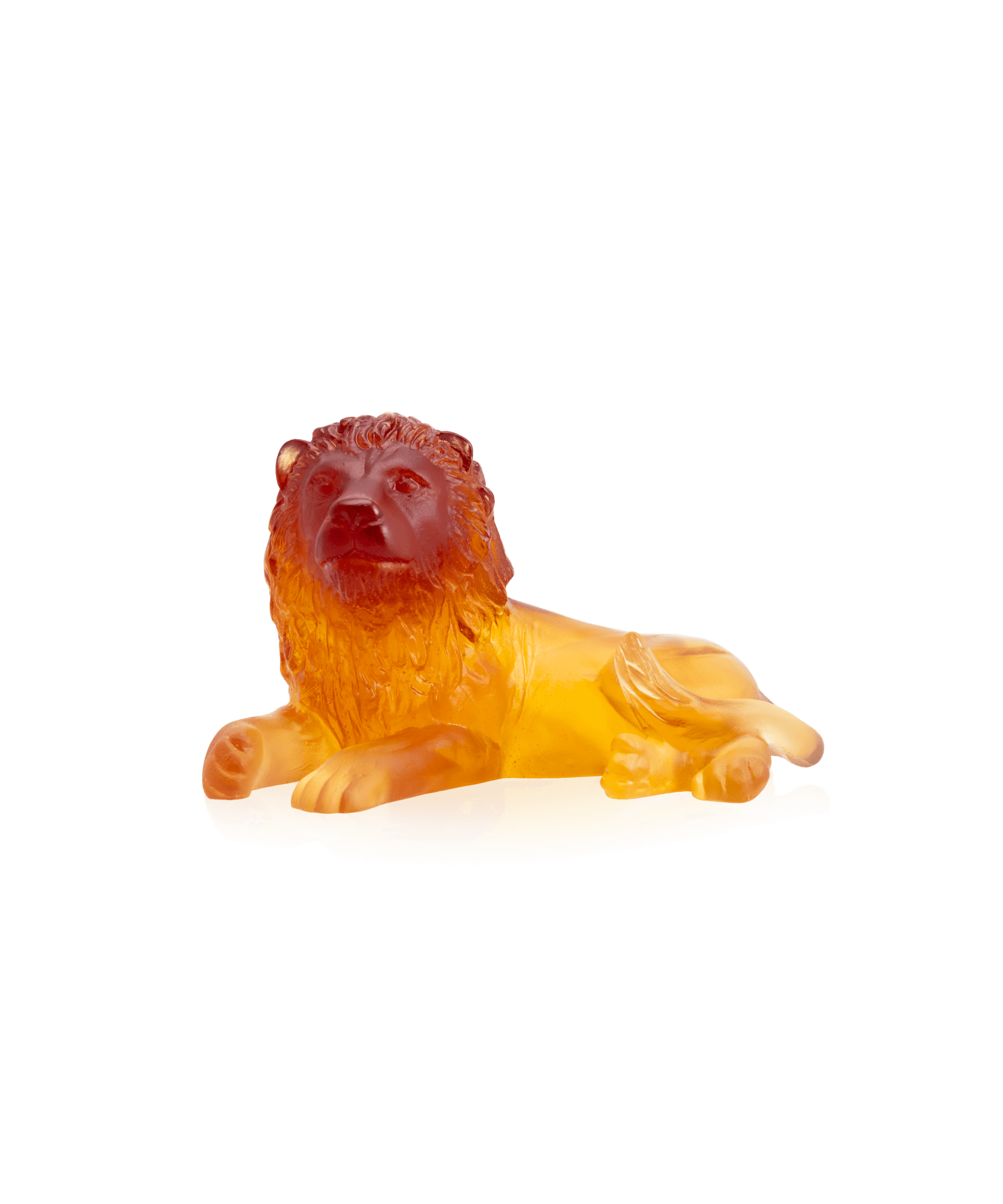 Daum Lion Sculpture