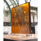 Daum Love Dance By Jérôme Mesnager Sculpture – Amber 250ex, alternate view