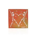 Daum Love Dance By Jérôme Mesnager Sculpture — personalized Amber 8ex