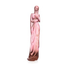 Daum Lys D'eau By Marie Paule Deville Chabrolle Sculpture — Pink and gold 50ex