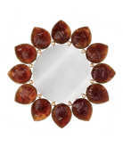 Daum Mélodie Mirror By Jacques Hurel 25ex — Amber