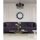 Daum Mélodie Mirror By Jacques Hurel 25ex – Blue grey, alternate view